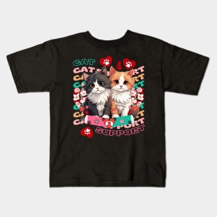 Cat Spirit Support Kids T-Shirt